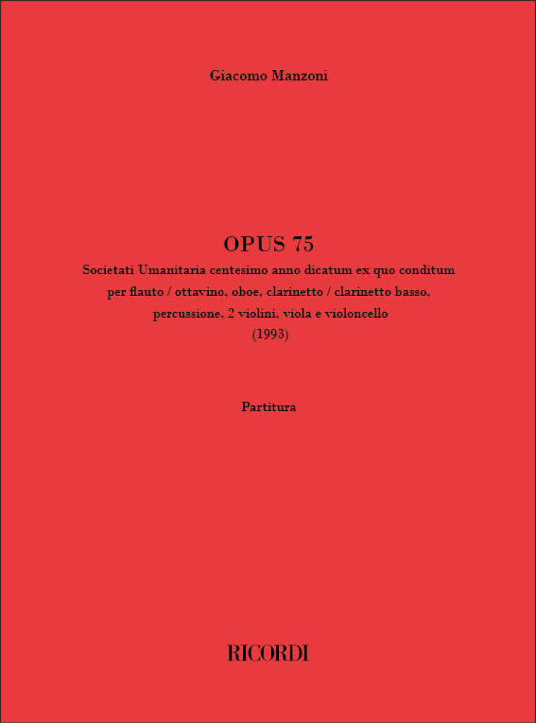 Opus 75